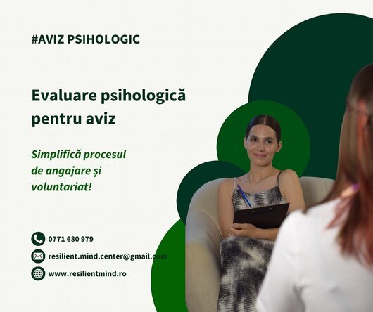 Resilient Mind Center - Clinica Psihologie Bucuresti